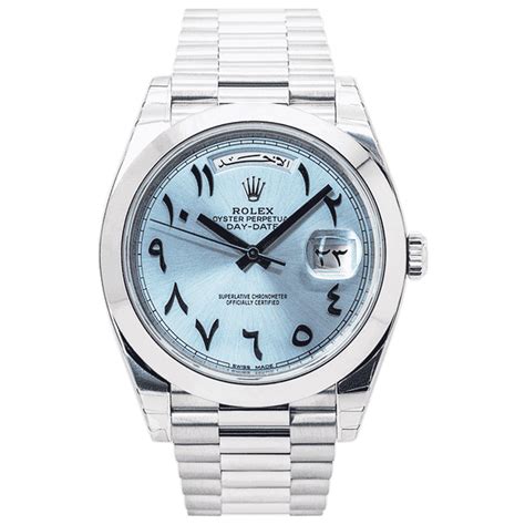 rolex oyster perpetual arabic dial.